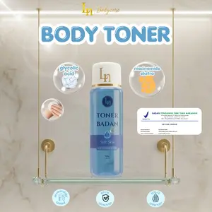 LN Toner Badan 100ml - Toner Exfoliasi SUPER PREMIUM Pengangkat Daki & Niacinamide Extra - BPOM