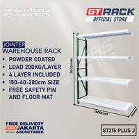 Gambar RAK GUDANG BESI GT RACK GT215 PLUS 2 METER 4 TINGKAT P 1.5M LEBAR 40CM - STARTER dari BrothersNetworks Kota Administrasi Jakarta Barat 3 Tokopedia