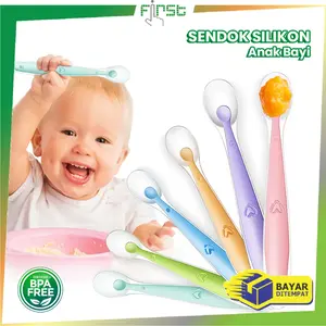 [COD] FH C1026 Sendok Makan Mpasi Anak Bayi Bpa Free Baby Spoon Lembut