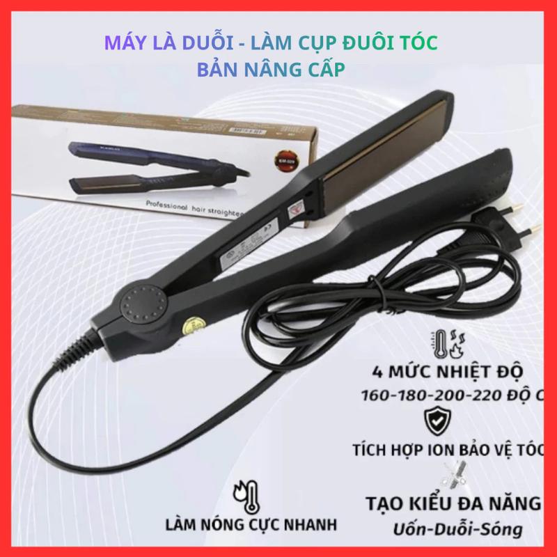 Máy duỗi ép tóc Nova Máy tạo kiểu tóc làm nóng nhanh sau 30S có 4 mức điều chỉnh nhiệt từ 160-220 độ