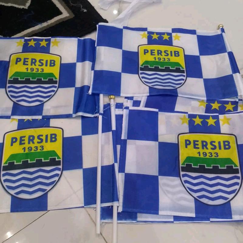 BENDERA TANGAN PERSIB BANDUNG UKURAN 30CM X 20CM - Shop | Tokopedia