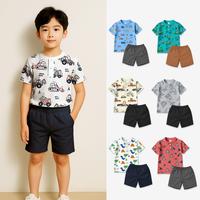Gambar Kennai Setelan Polo Anak FullPrint Usia 1-12 Tahun Seri Animal Dan Transport - Under Work Contructi, XL dari kennaikids Kota Bandung 1 Tokopedia