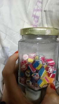Product Review of STOCK SEDIA ADA STICKY CANDY HALAL HANDMADE Candy Mix fruits Sour mix Strawberry Grape with Free Airbubble from S**n S**i 1