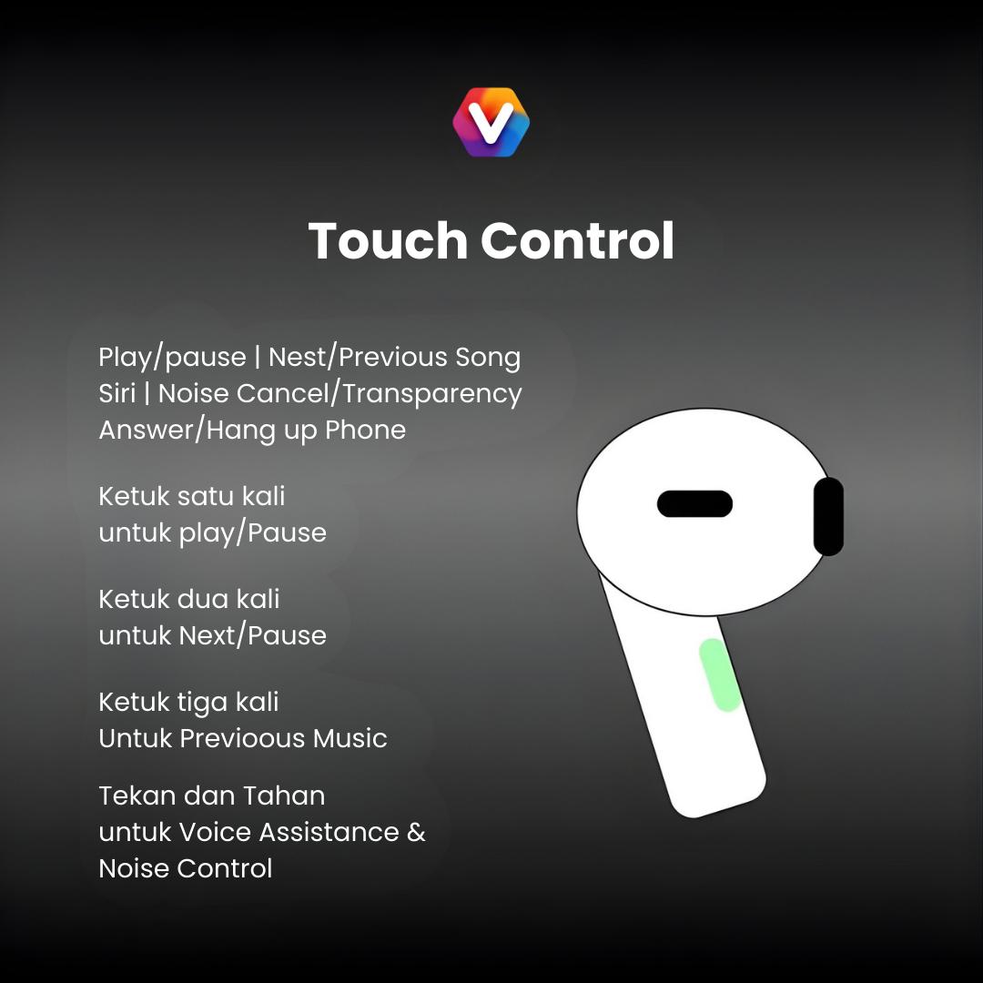 AirPods 4 Gen 4 Suara Jernih Bass Lebih Kuat Koneksi Cepat Stereo HD Mic Noise Reduction Flash Sale Hari Ini