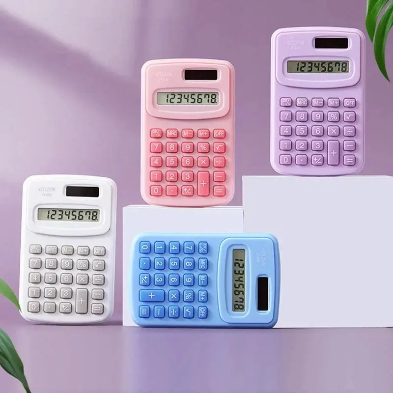 Kalkulator Saku Sekolah Kantor Mini Calculator 8 Digit KA-888C 1