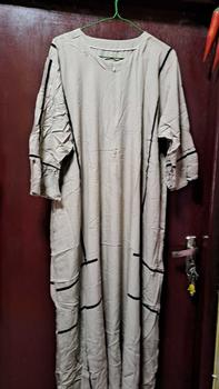 Product Review of Kairo Abaya Jumbo LD 130 Rayon Premium Resleting Depan Simple Elegan Kondangan Pengajian Arisan from s**i 2