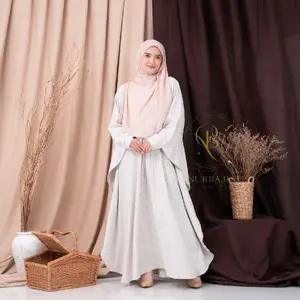 Shakira Strip Abaya Kaftan by Nurba.id. ,  Abaya Kaftan Salur