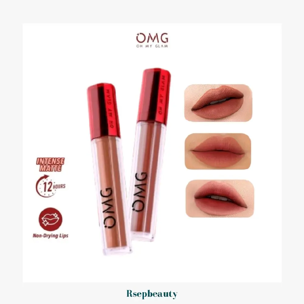 [Paket Ombre] OMG Oh My Glam Mattelast Lip Cream