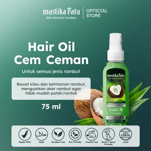 Mustika Ratu Minyak Cemceman 75 mL - Merawat Kilau Rambut