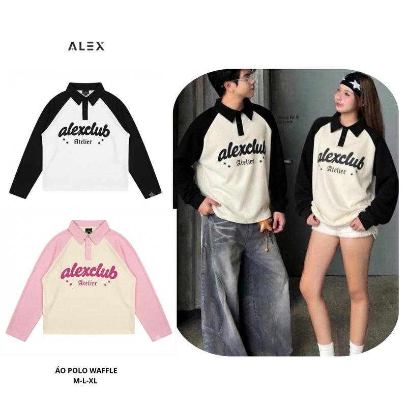 (Xả Kho) Áo thun TAY DÀI ZACLANG  A50  form boxy WAFFLE Longsleev in hình CHỮ BST THU ĐÔNG 2026  unisex nam nữ style form rộng Alexmen   Menswear