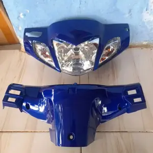 Sepaket Batok Lampu Depan Honda Karisma x / Karisma D Biru Hitam