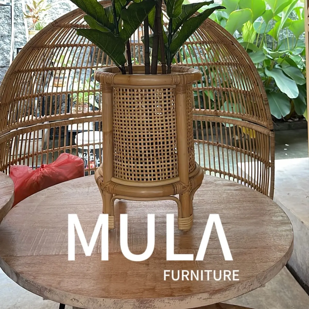 Pot Rotan Tanaman by MULA