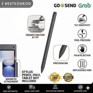 Magnetic Stylus Pen for Samsung Galaxy Tab S6 LITE/S7/S7 FE/S8/S8+/S9/S9 FE/S10/S10 FE+ with Eraser, Stylus S Pen Samsung Galaxy Tab