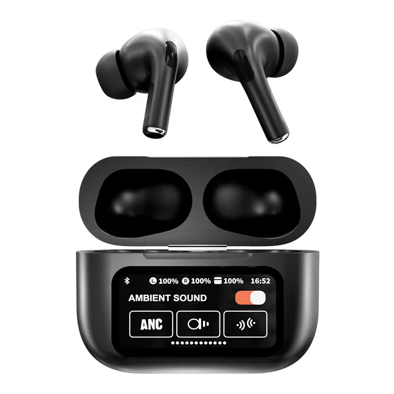 [COD]Headset  A9PRO ANC TWSABluetooth Headset Earphone Touch Screen V5.4Smart Screen Active Noise Reduction 7