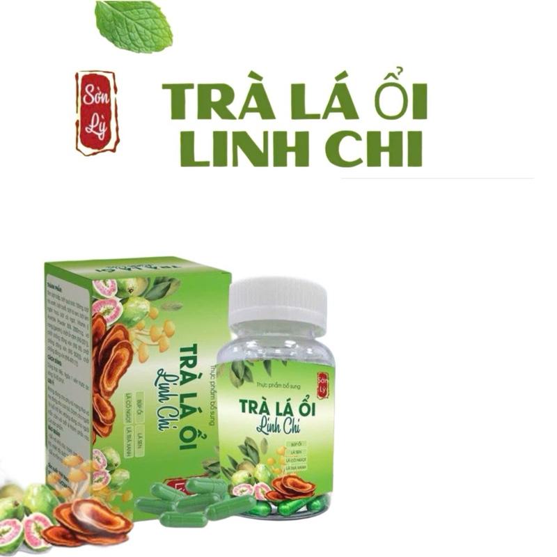Hộp 30 Viên Trà tea Ổi Linh Chi hỗ trợ bổ sung vitamin c tea ,thực phẩm bổ sung chăm sóc sắc đẹp cải thiện dưỡng nhan