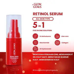 GLOW GOALS RETINOL SERUM !! READY STOCK !! BY Krisjiana & Siti Badriah