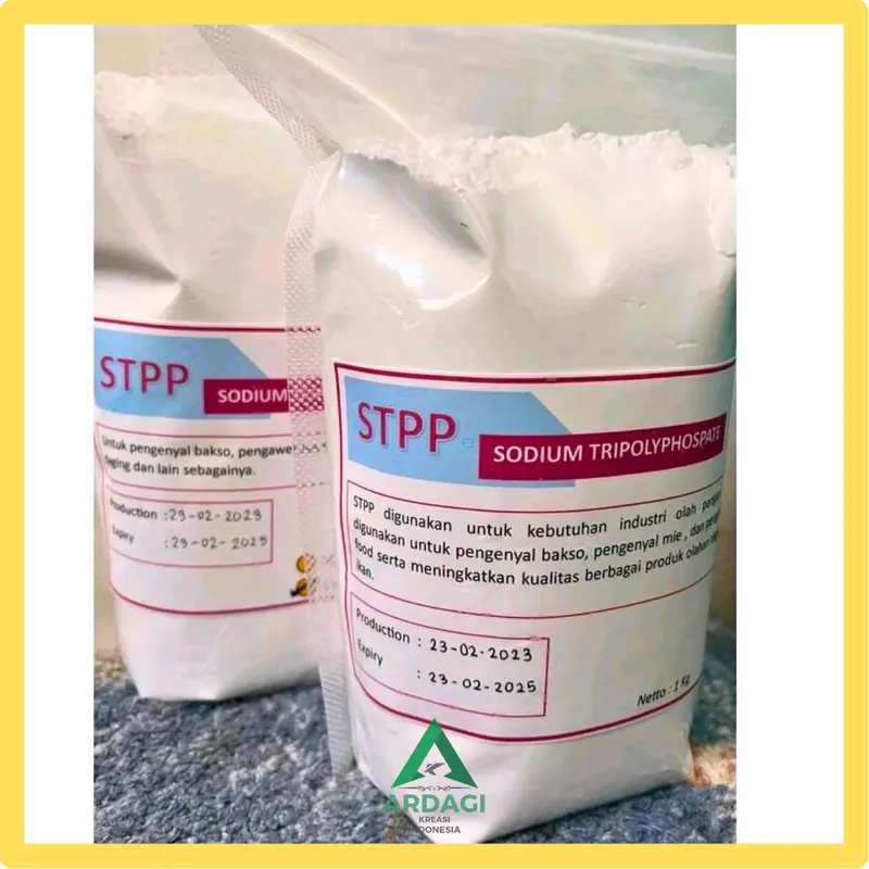 Sodium Tripholyphosphate - STTP / Bahan Pengenyal Mie Bakso & Daging - 1Kg 0