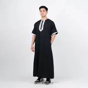 DUA RAKAAT Original KHALID THOBES Jubah Gamis Pria Multifungsi Kekinian Keren Bahan Katun Toyobo