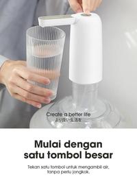 Gambar SAMONO Pompa Air Galon Portable Water Pump Rechargeable USB SW-CQ04 dari MiFun Living Kota Denpasar 3 Tokopedia