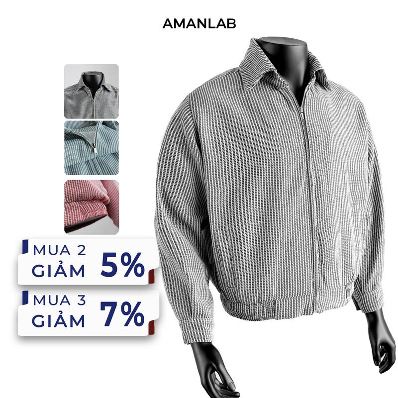 [UPDATE MÀU MỚI] Áo khoác nam, nữ chất vải denim cao cấp, dày dặn, dáng boxy,  Zestline Jacket