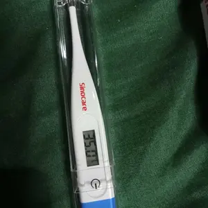 Termometer Digital Suhu Tubuh Bayi T11L Sinocare - Akurat ±0.1°C Tahan Air Bebas Merkuri Ujung Lurus Cocok Mulut Ketiak Garansi 1 Tahun