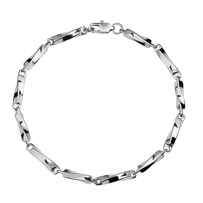 SKMEI Gelang Baja Titanium Anti Luntur Untuk Pria Merek Trendi Kepribadian Sederhana Perhiasan Tangan Pria Dan Wanita Desain Niche Hip-Hop Kelas Atas Bracelets