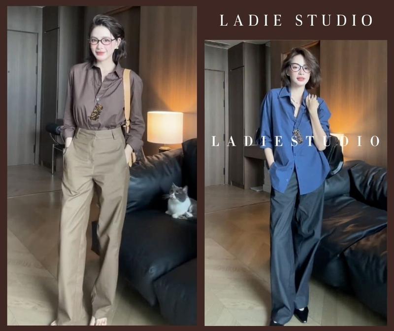 Quần Kaki Jean Nữ Ống Suống Đứng Form Felix Jeans QJ08 Ladie Studio