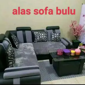Alas Sofa Bulu Size 100×170 cm / Alas Sofa Bulu Size 85×200 cm / Alas Kursi Sofa Bulu Modern Rasfur