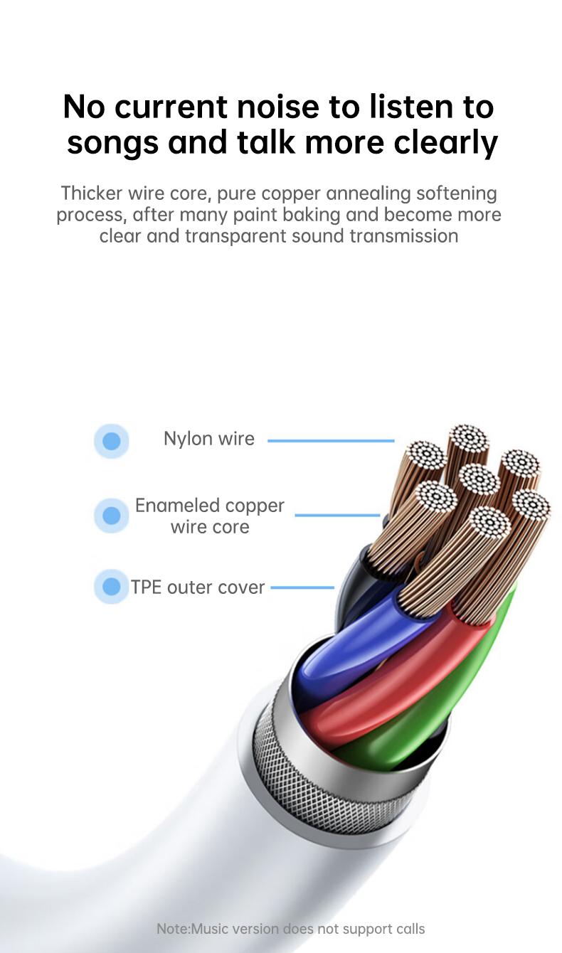 Product Introduction of 【COD】Biaze Apple headphone adapter Lightning to 3.5mm headphone converter suitable for iPhone 141312 ProXs audio conversion head interface 11