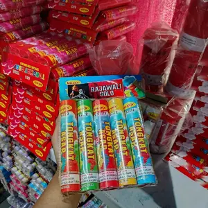 1 PAX ISI 5 PIPA ASAP WARNA WARNI DURASI 60 DETIK (N1) PERLANGKAPAN PESTA DAN PERAYAAN