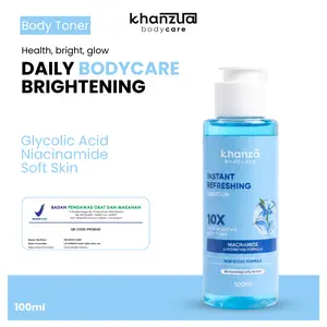 Toner Badan Exfoliasi SUPER PREMIUM Pengangkat Daki & Niacinamide Extra 100ml BPOM