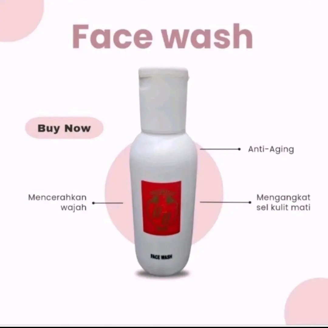 SABUN / FACIAL WASH RD RED PREMIUM Membersihkan
