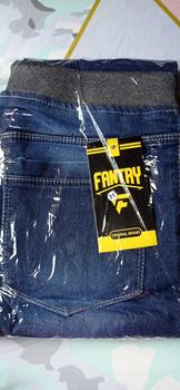 Product Review of Celana Jeans Pria Kekinian – Bahan Adem Pinggang Karet & Harga Terbaik -  Slim Fit Tebal from m**e 0