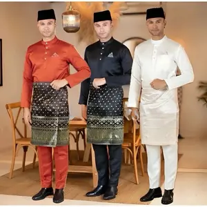 SATU SET TELUK BELANGA BAJU KURUNG MELAYU PRIA BAJU KURUNG PRIA CEKAK MUSANG