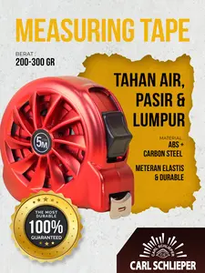 METERAN CARL SCHLIEPER MAX WATERPROOF TAHAN AIR DAN PASIR 5 METER