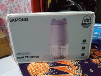 Product Review of 【suanvinzlie eksklusif】Samono Food Processor Penghalus Daging dan Sayuran 300 ml [SW-MC200} from v**a 2