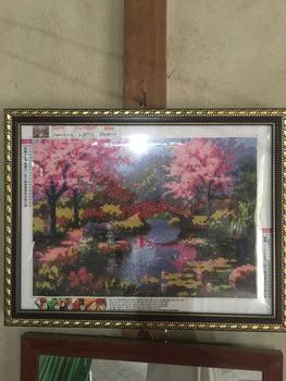 Product Review of Tranh đính đá tự hoàn thành kích thước 30x40cm CầuMùaXuân 8773  Làm Đồ Handmade from H** V** 0
