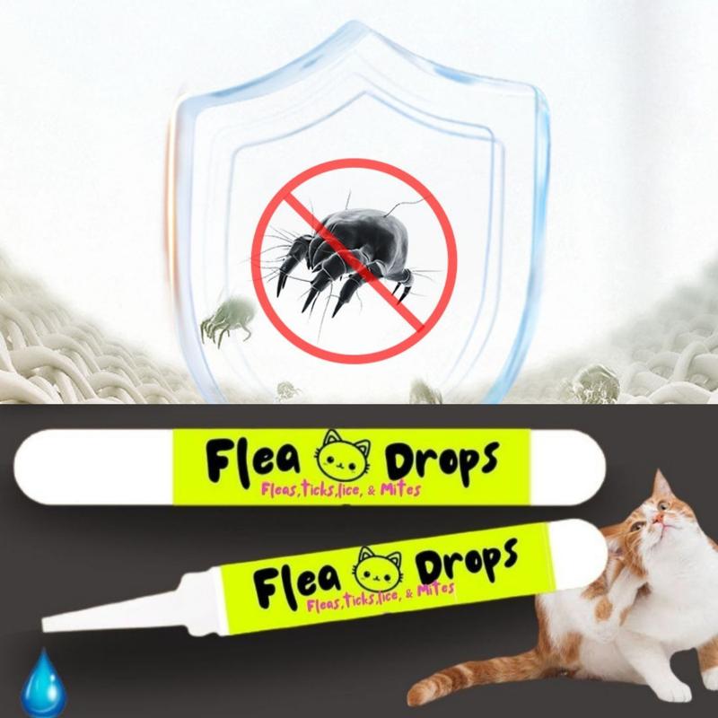 Tetes kutu sulusi mengatasi segala jenis kutu flea drop anti kutu dengan mudah dan aman DELLO 1