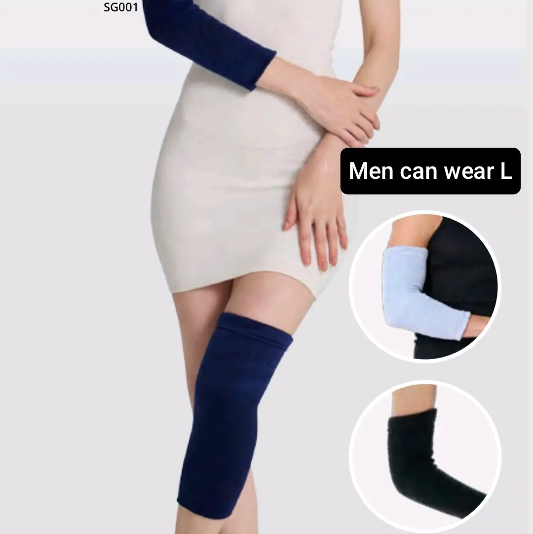 Anion Negative-ion Healthcare Dual Purpose Knee support Blood circulation Elbow Leg Menswear Womenswear Reusable Fabric Health Soft Breathable Comfort