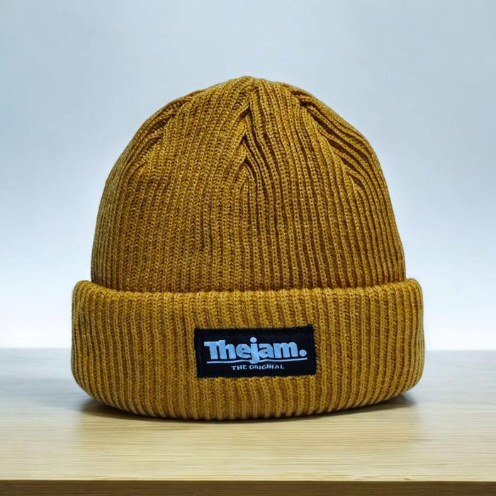 Gambar Thejam. the original Short Beanie hat yellow dari Thejam. Kota Depok Tokopedia