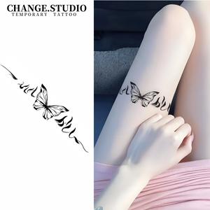Hình Xăm Tạm Thời, Thiết Kế Hình Bướm, Kéo Dài Trong 15 Ngày, Không Thấm Nước, Không Lo Bị Ma Sát, Với Miếng Dán Hình Xăm, Thích Hợp Cho Ngực, Ngực Và Lưng