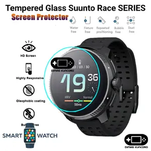 Tempered Glass Suunto Race SERIES antigores 1 2 s screen guard pelindung layar