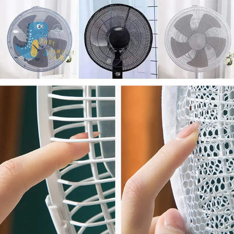 Vỏ Quạt Điện, 1 Chiếc, Bảo Vệ Ngón Tay Trẻ Em, Mạng Lưới An Toàn, Hình Tròn, Chống Bụi, Thích Hợp Cho Quạt, Vỏ Bảo Vệ An Toàn 2