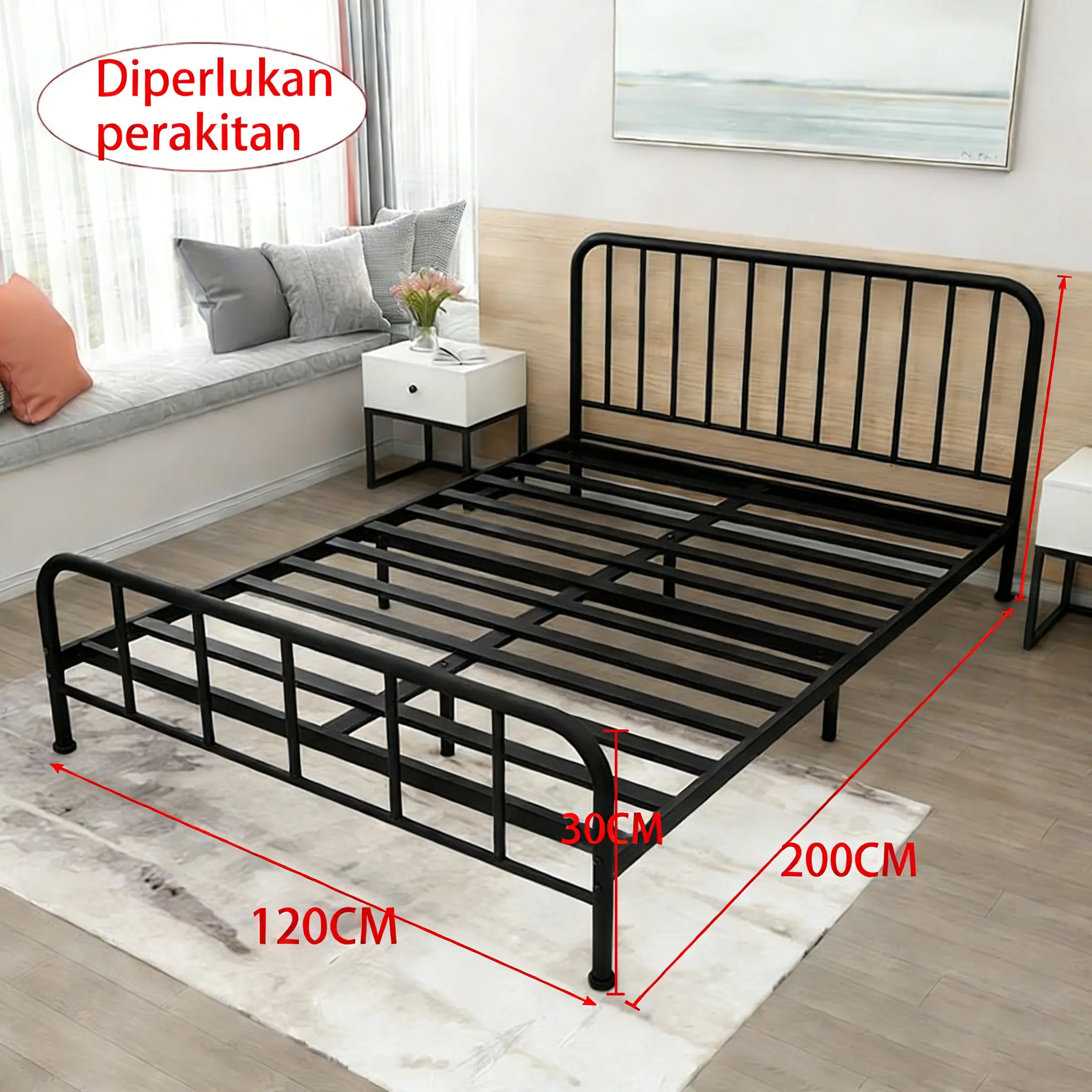 BLACK-120X200X30CM (up)