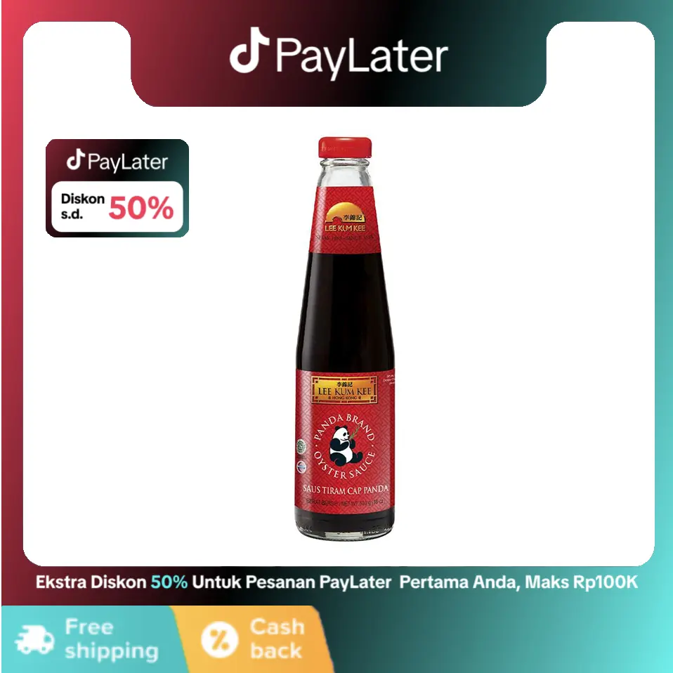 LEE KUM KEE Oyster Sauce Saus Tiram Panda 510 gr