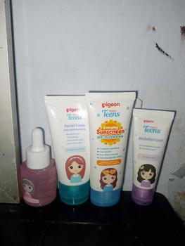 Product Review of PIGEON TEENS Paket Lengkap Skincare Mencerahkan Kulit Kusam from ب**ي 0