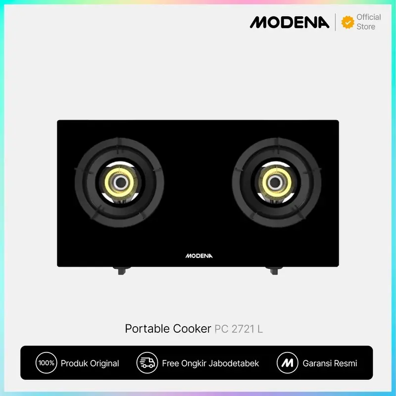 MODENA Portable Cooker [Kompor Non Tanam] - PC 2721 L