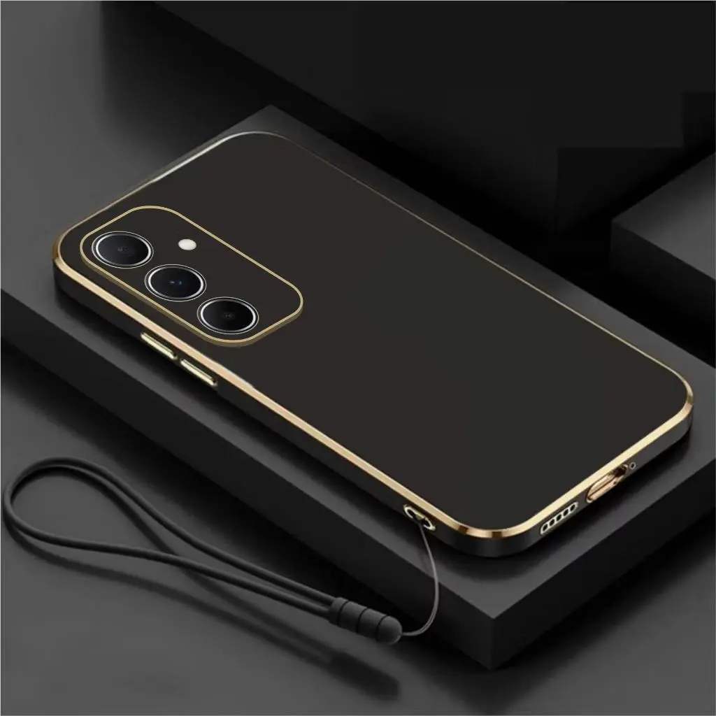 Premium Case SAMSUNG A16 A26 A36 A56 Luxury Softcase free Lanyard Silicon