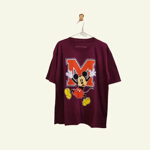 Kaos OverSize Bahan Katun Combed T-Shirt Gambar Kartun Series Atasan Lengan Pendek 2