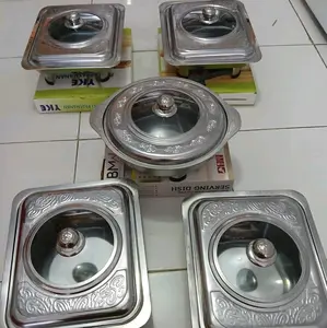 Prasmanan set 5in1 4pcs prasmanan kotak 1pcs prasmanan bulat